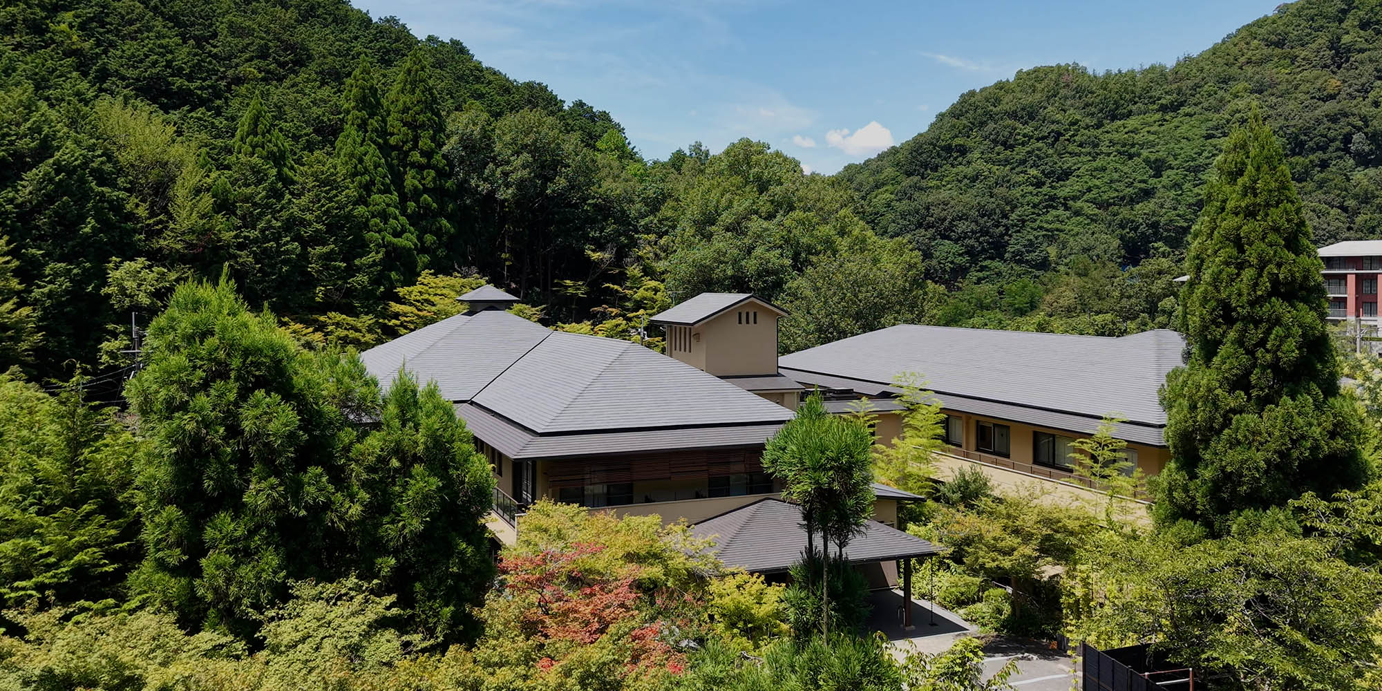 At the foot of the mother mountain of Japanese Buddhism