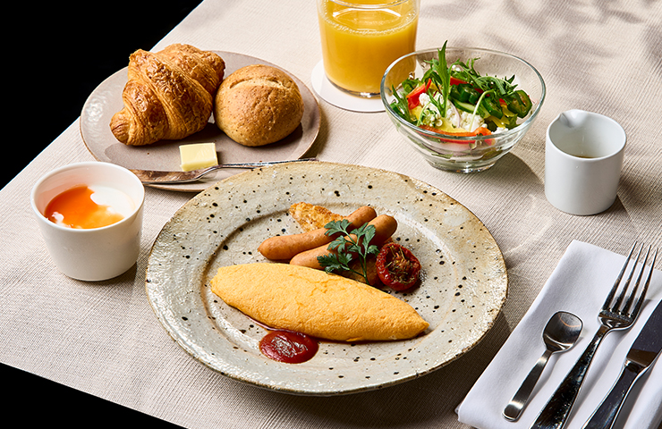 Western breakfast image