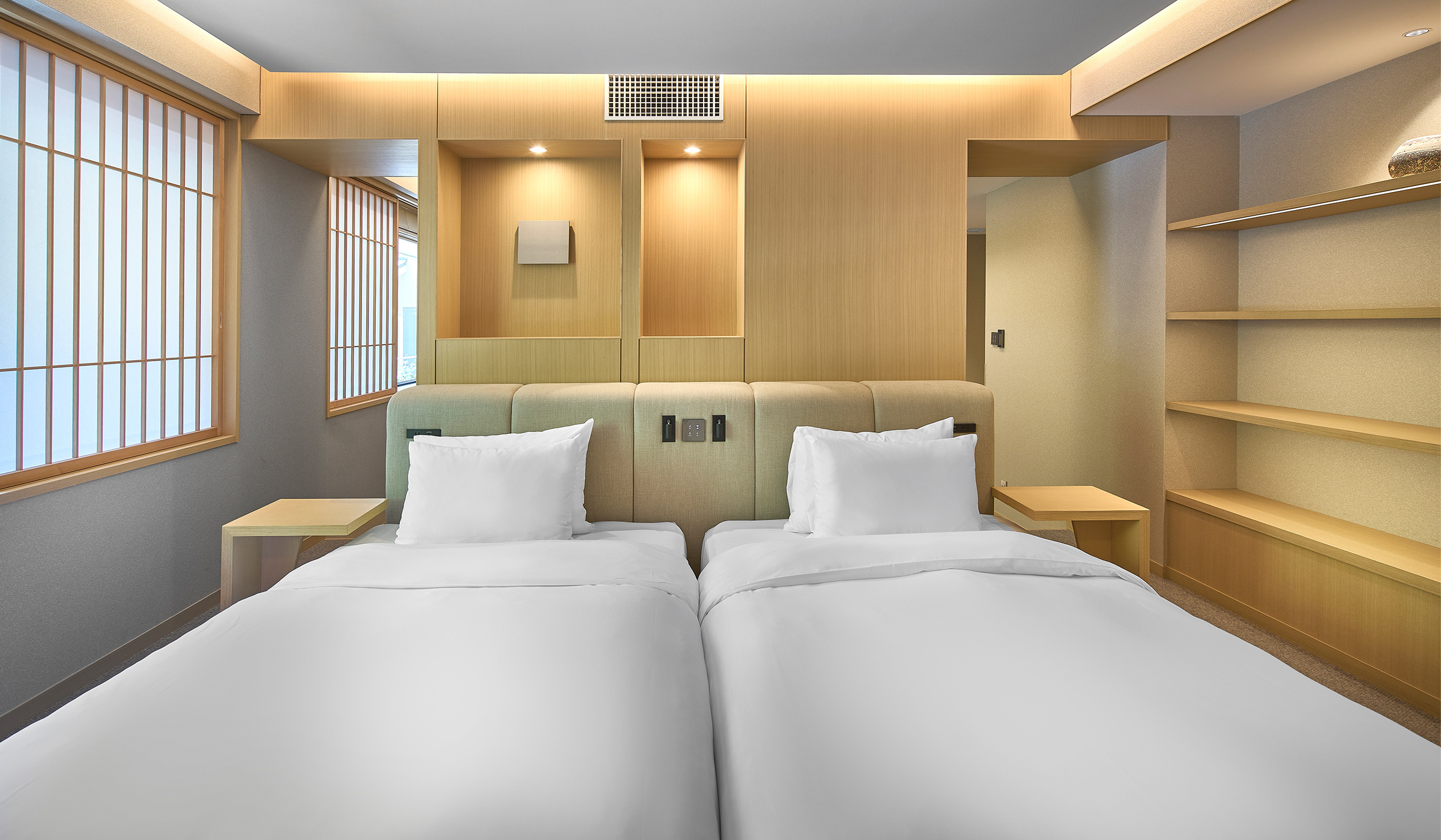 Deluxe twin room Concept Image