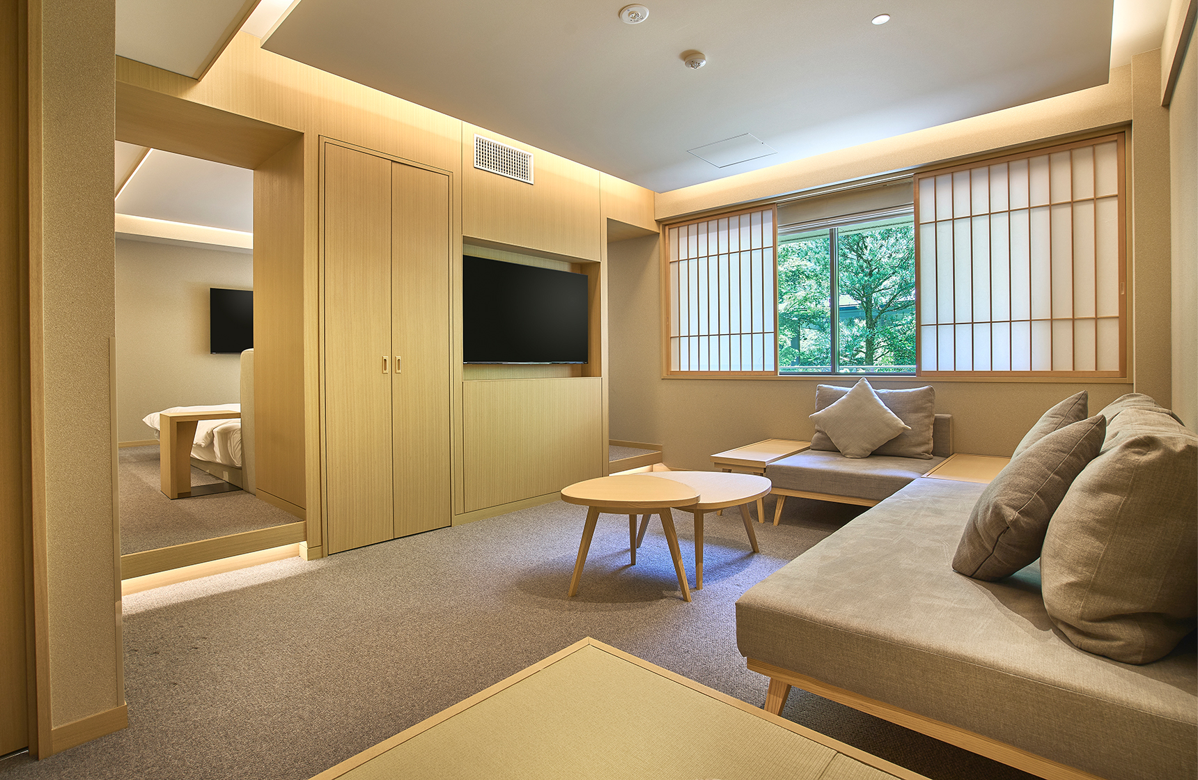 Image of the entire Deluxe Twin Room