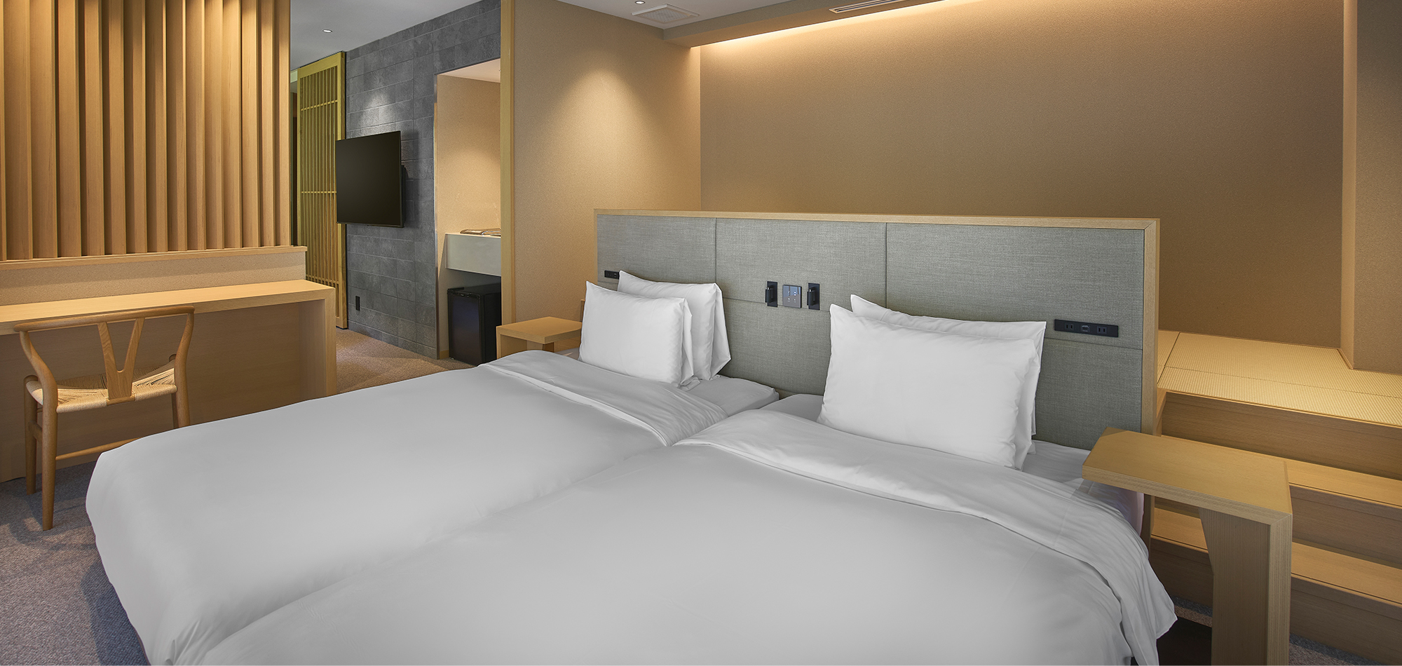 Main Visual for Junior suite garden twin room