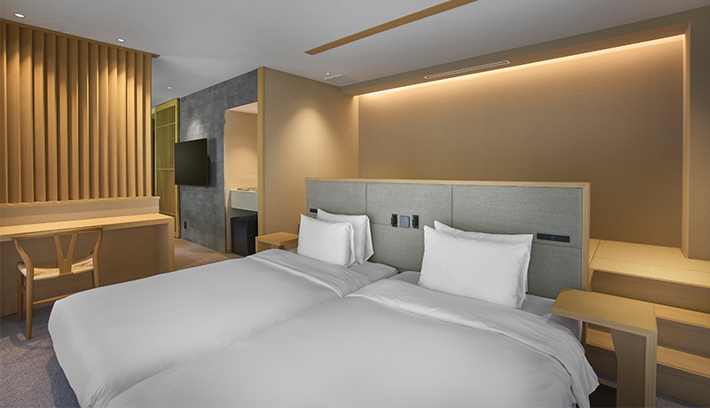 Junior Suite Garden Twin Room